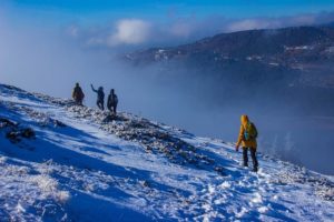 Outdoor Aktivitäten in den Bergen sing auch im Winter beliebt